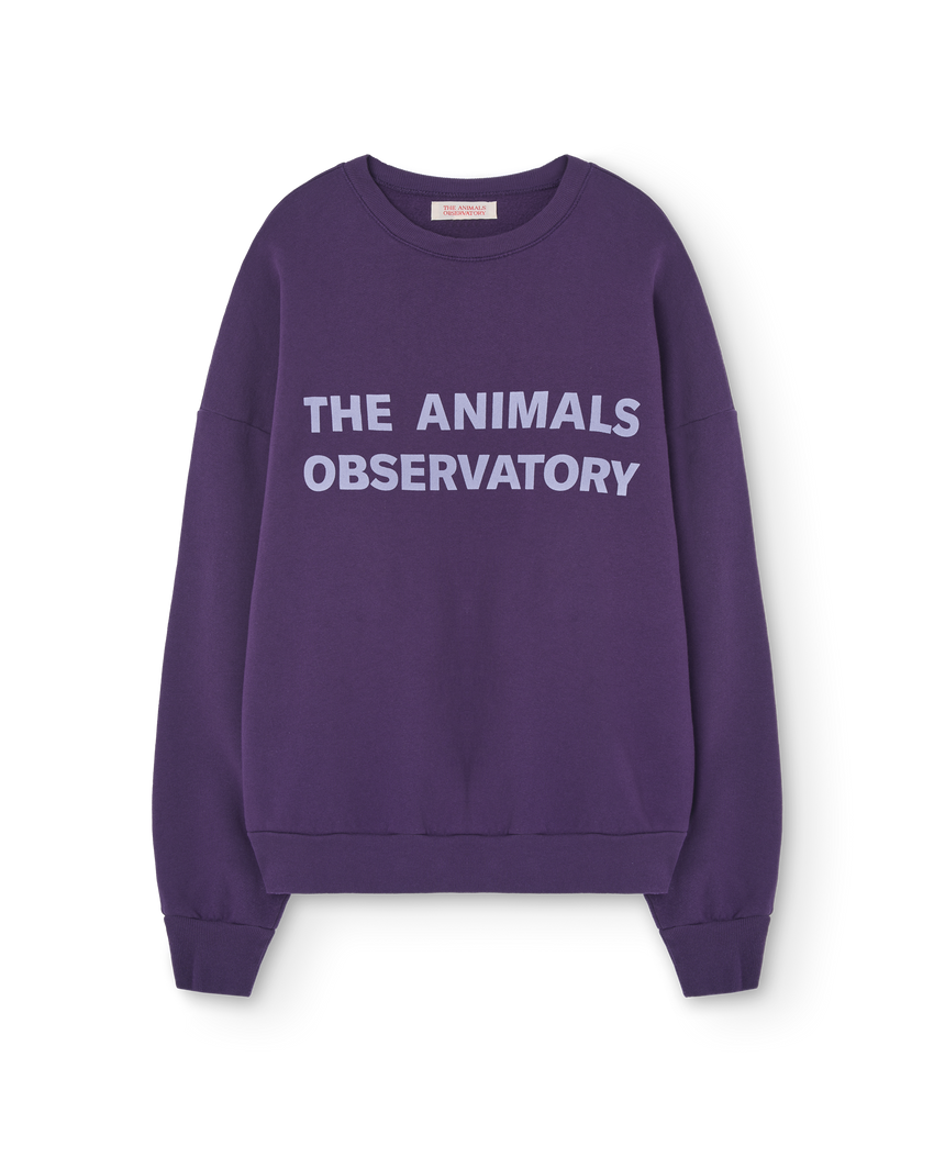 Purple Leo Woman Sweatshirt PRODUCT FRONT