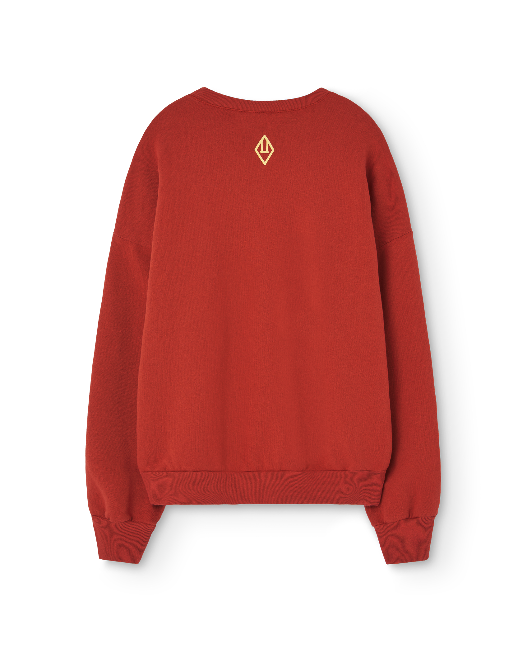 Maroon Leo Woman Sweatshirt PRODUCT BACK