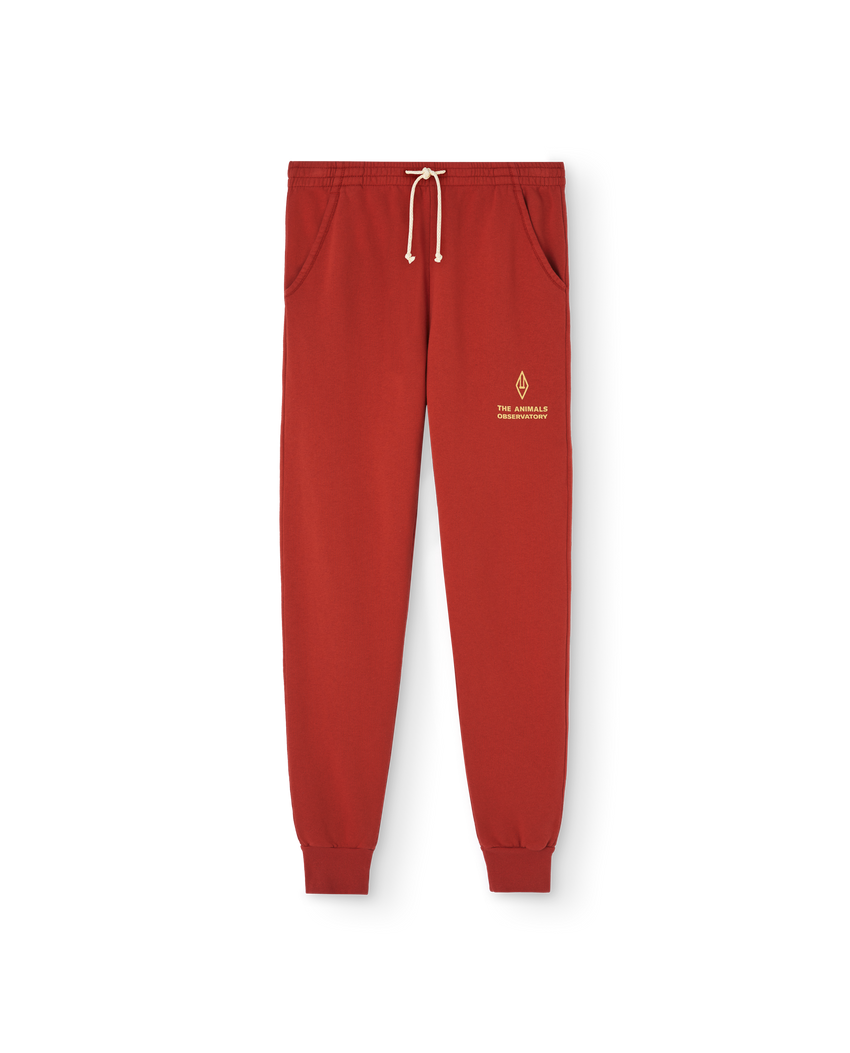 Maroon Draco Woman Sweatpants PRODUCT FRONT
