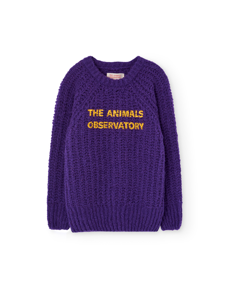 Purple Plain Bull Sweater COVER