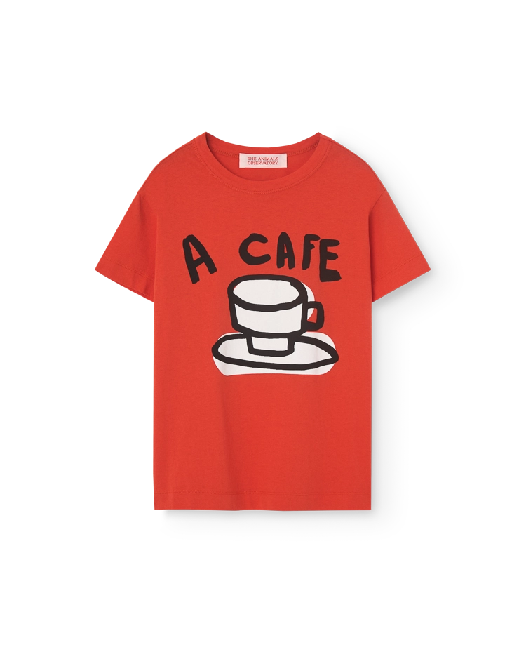 Cafe rooster T-Shirt COVER