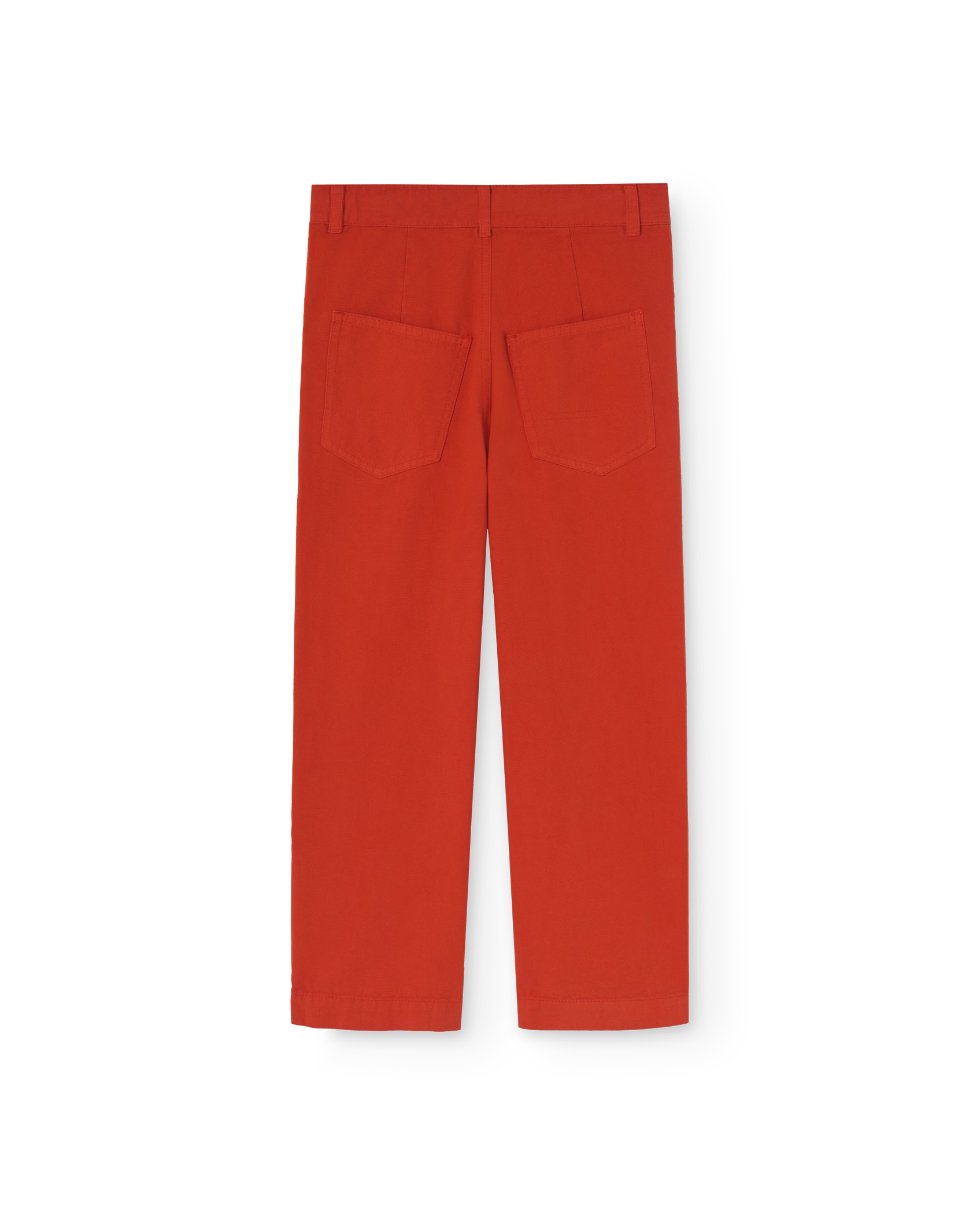 Red condor pants PRODUCT BACK