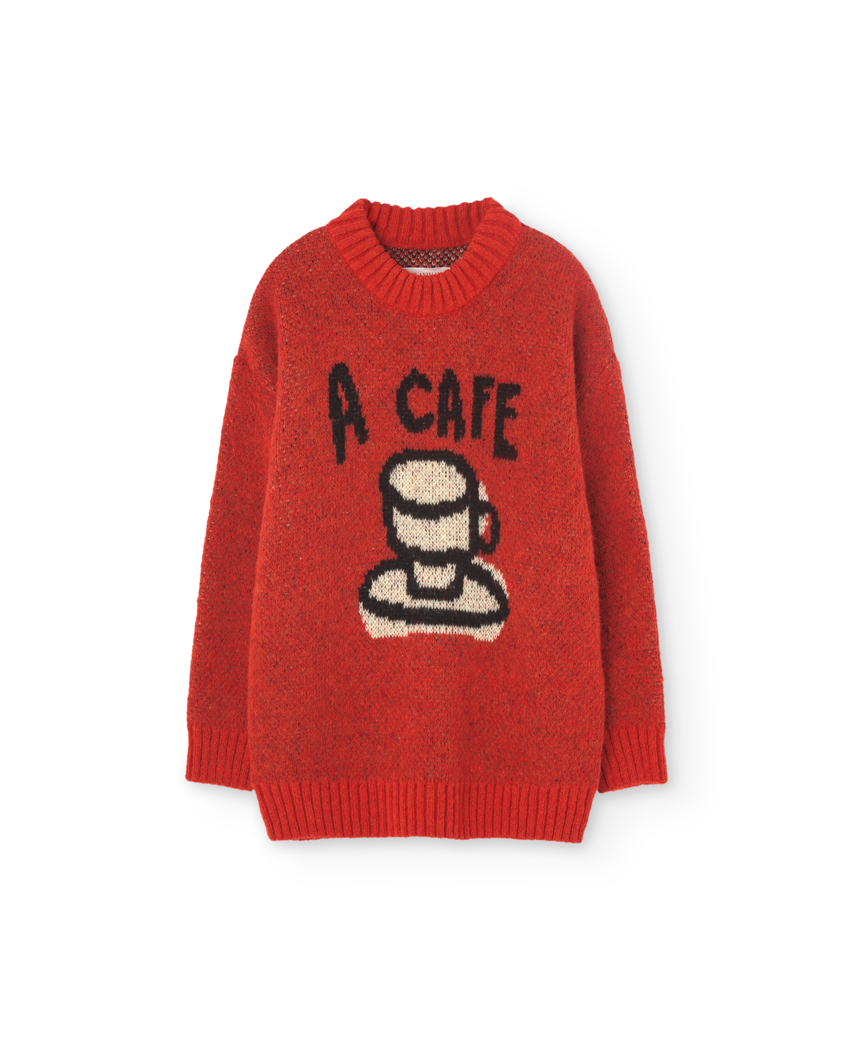 Cafe bull sweater PRODUCT FRONT