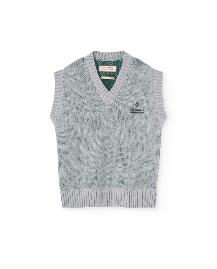 Grey bat sweater vest COVER