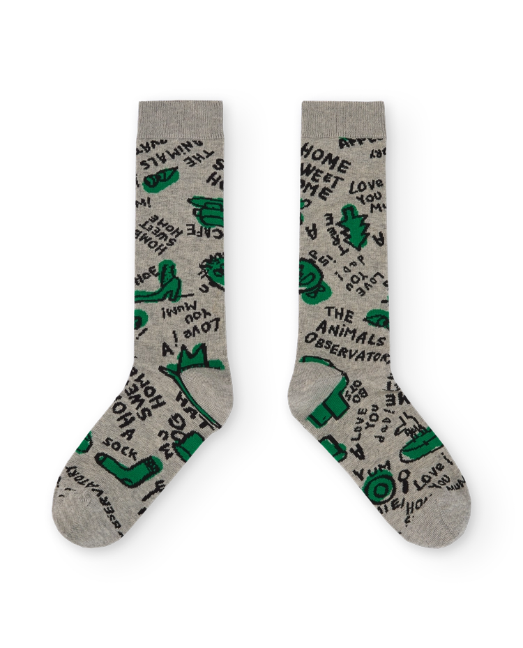 Grey worm socks COVER