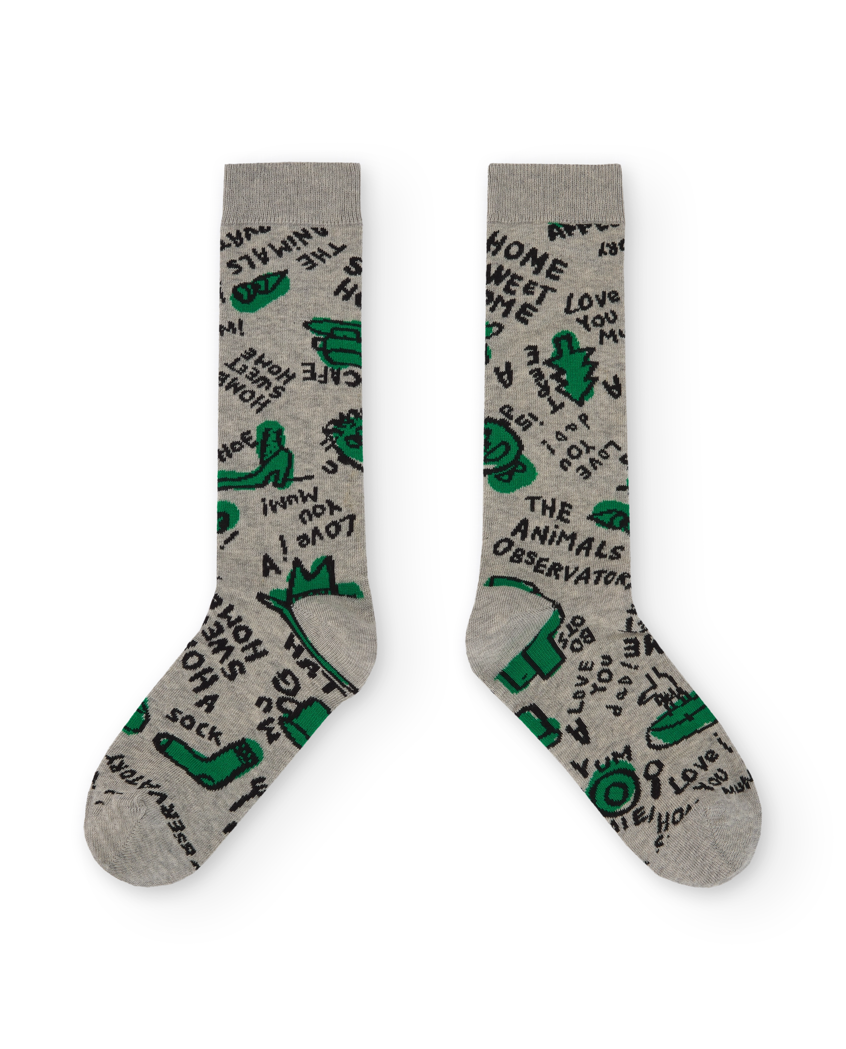 Grey worm socks PRODUCT FRONT