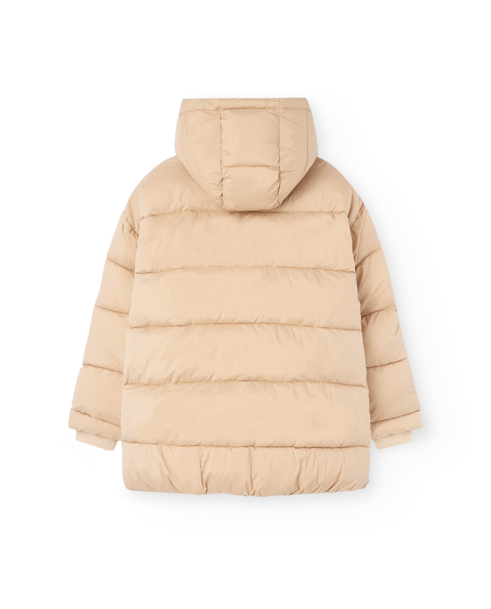 Beige Lemur Padded Jacket