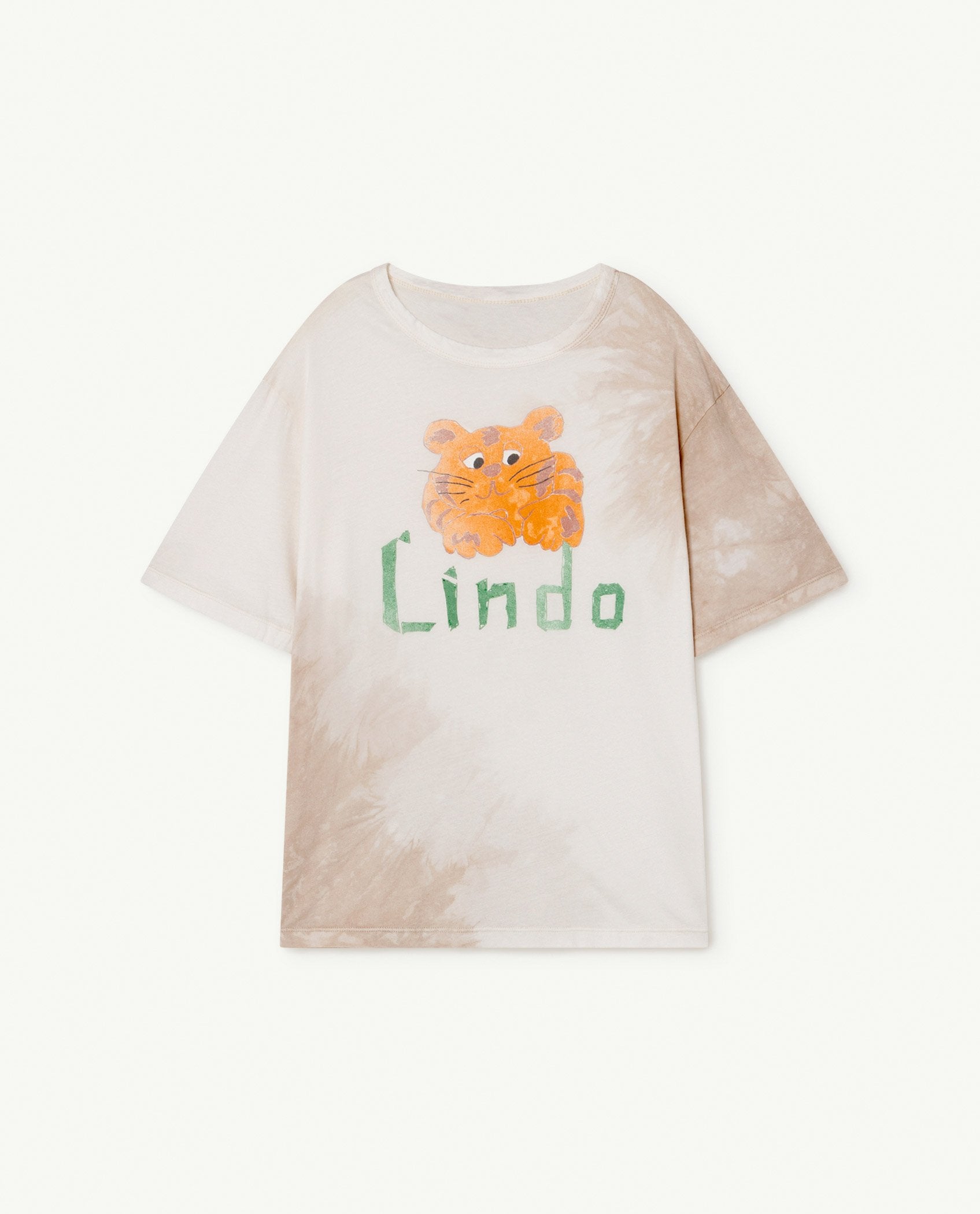 White Lindo Rooster Oversize T-shirt PRODUCT FRONT