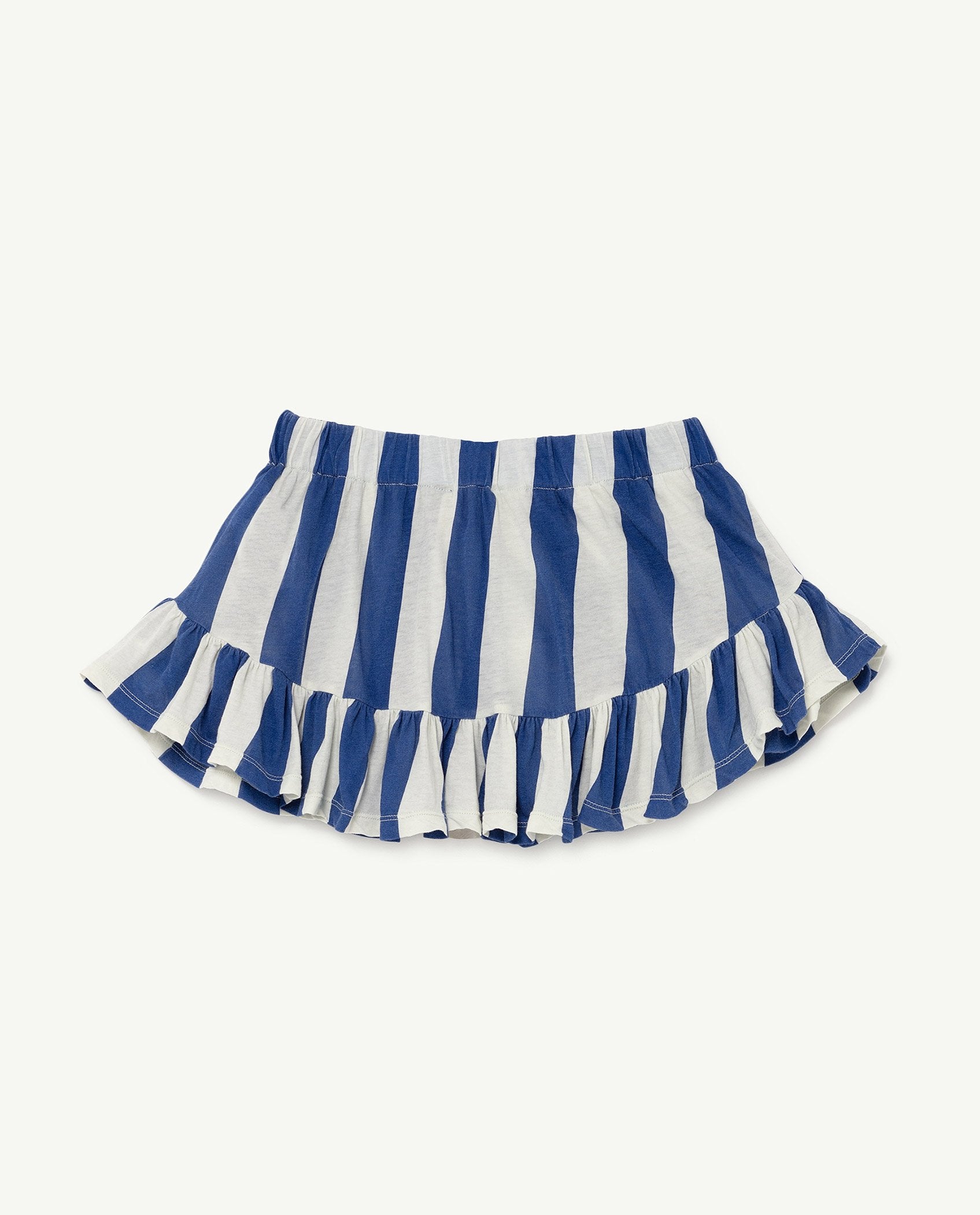 White Stripes Kiwi Skirt PRODUCT BACK