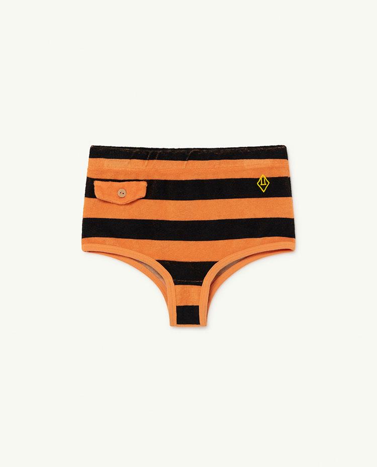 Orange Stripes Chicken Culotte COVER