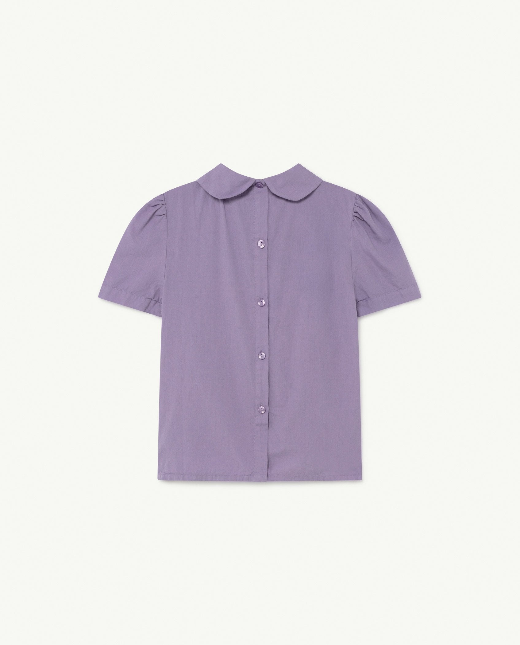 Purple Logos Canary Blouse PRODUCT BACK