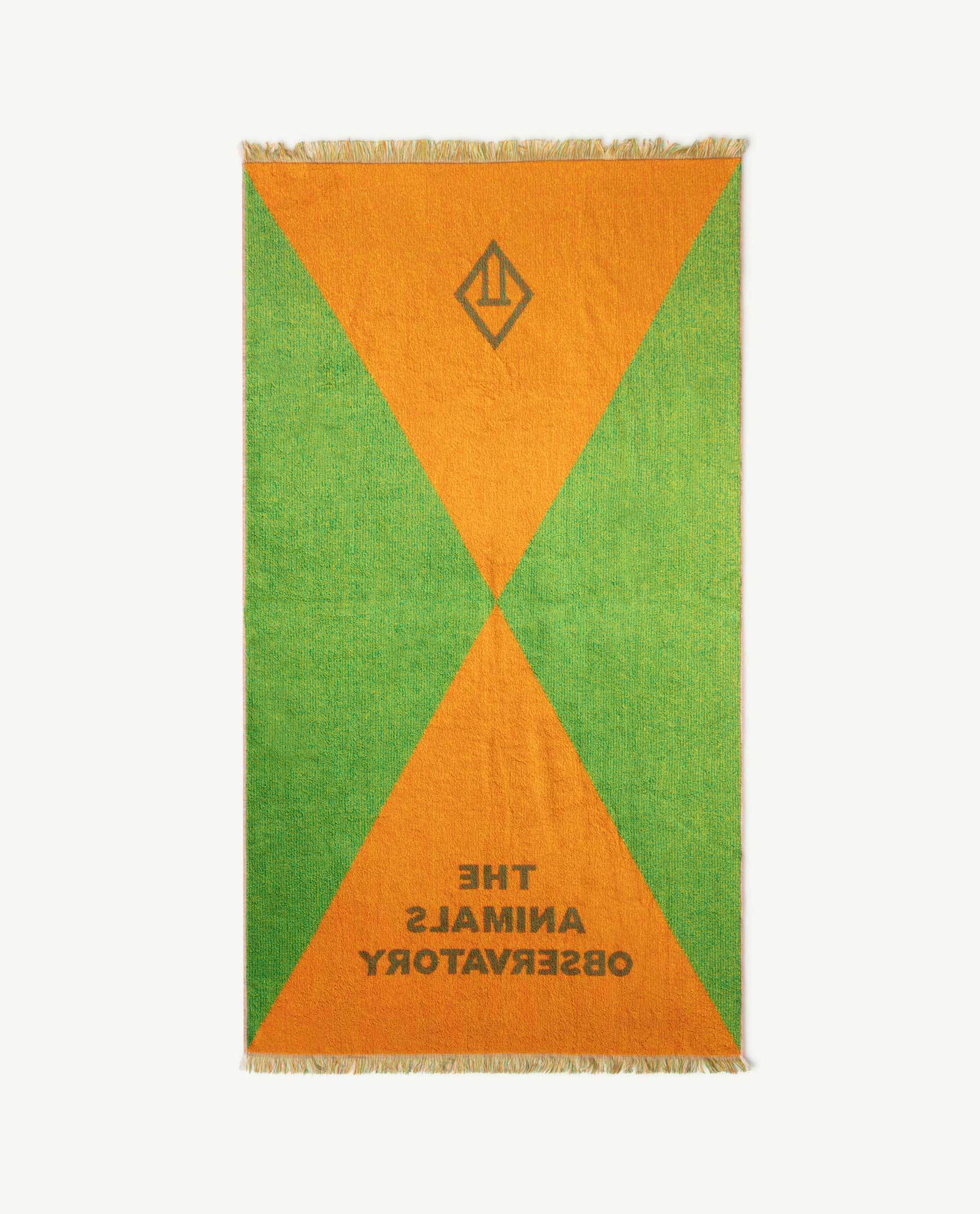 Orange Towel PRODUCT BACK