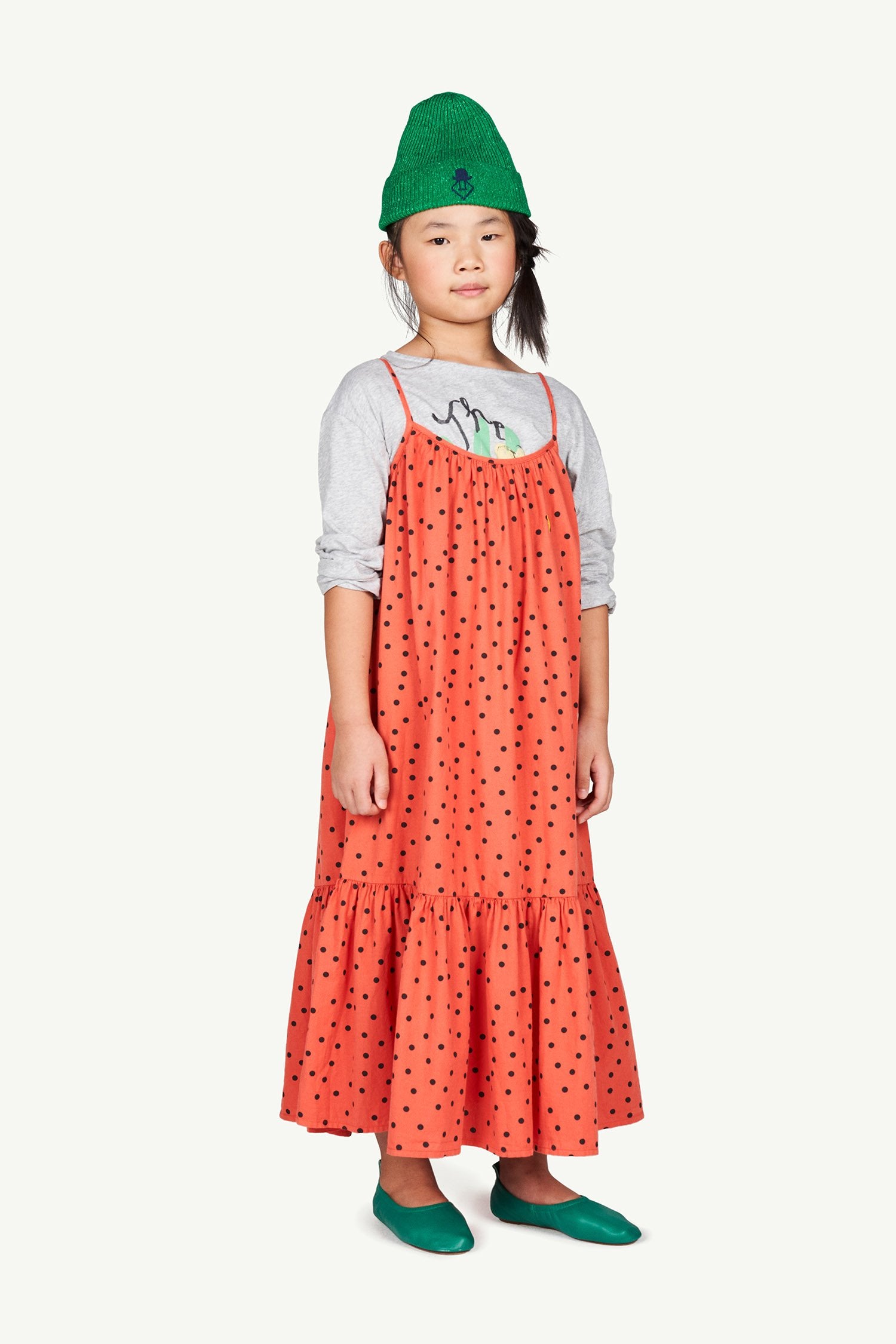 Red Dots Firefly Dress MODEL FRONT