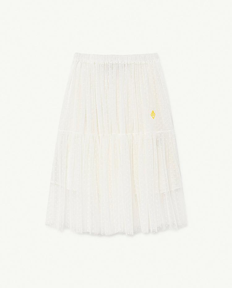 Raw White Blowfish Skirt COVER