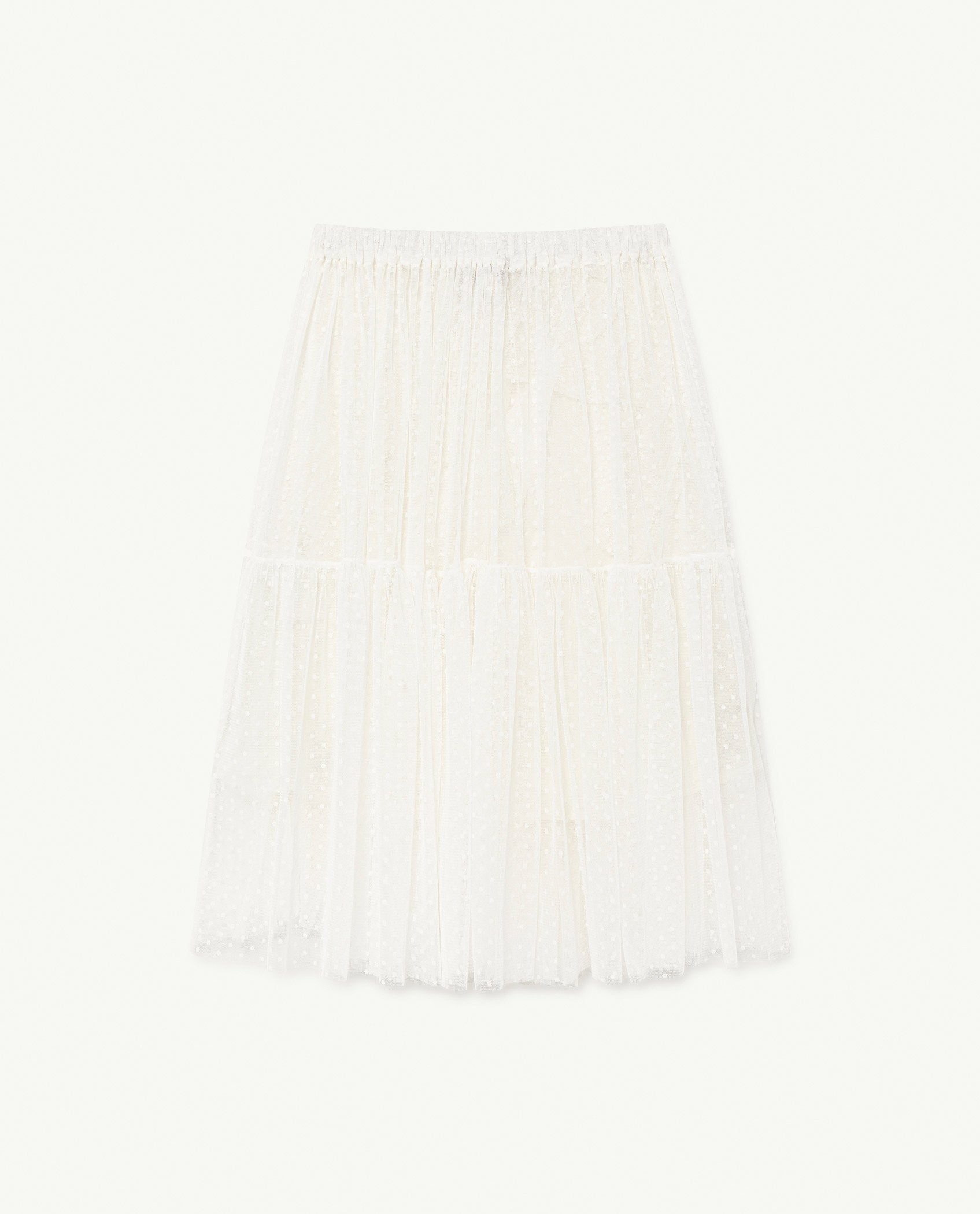 Raw White Blowfish Skirt PRODUCT BACK