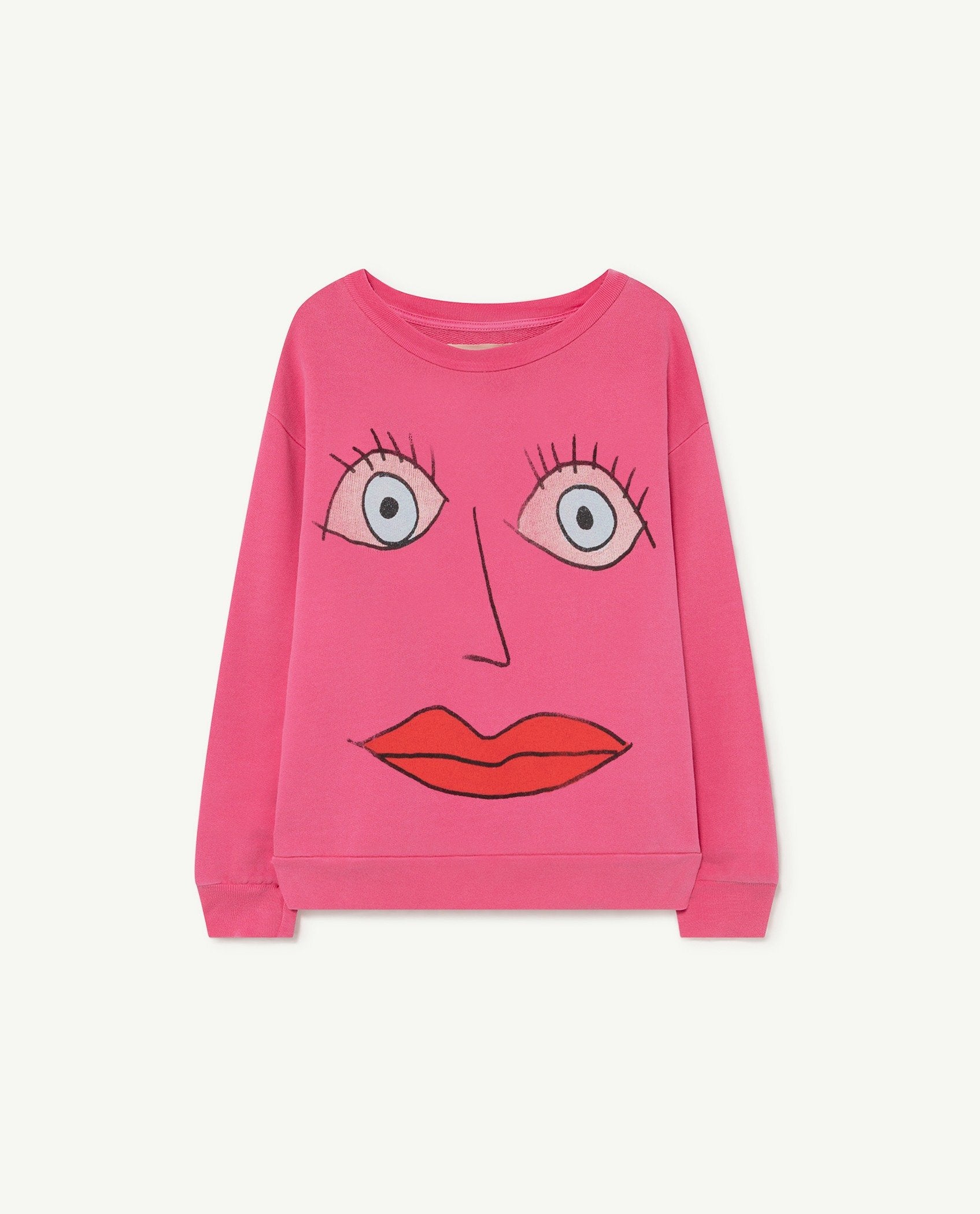 Pink Face Bear Sweatshirt PRODUCT FRONT