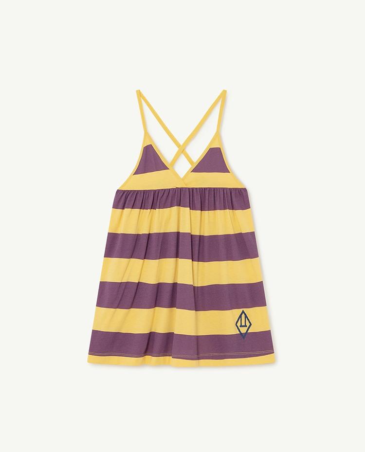 Yellow Stripes Otter Dress COVER