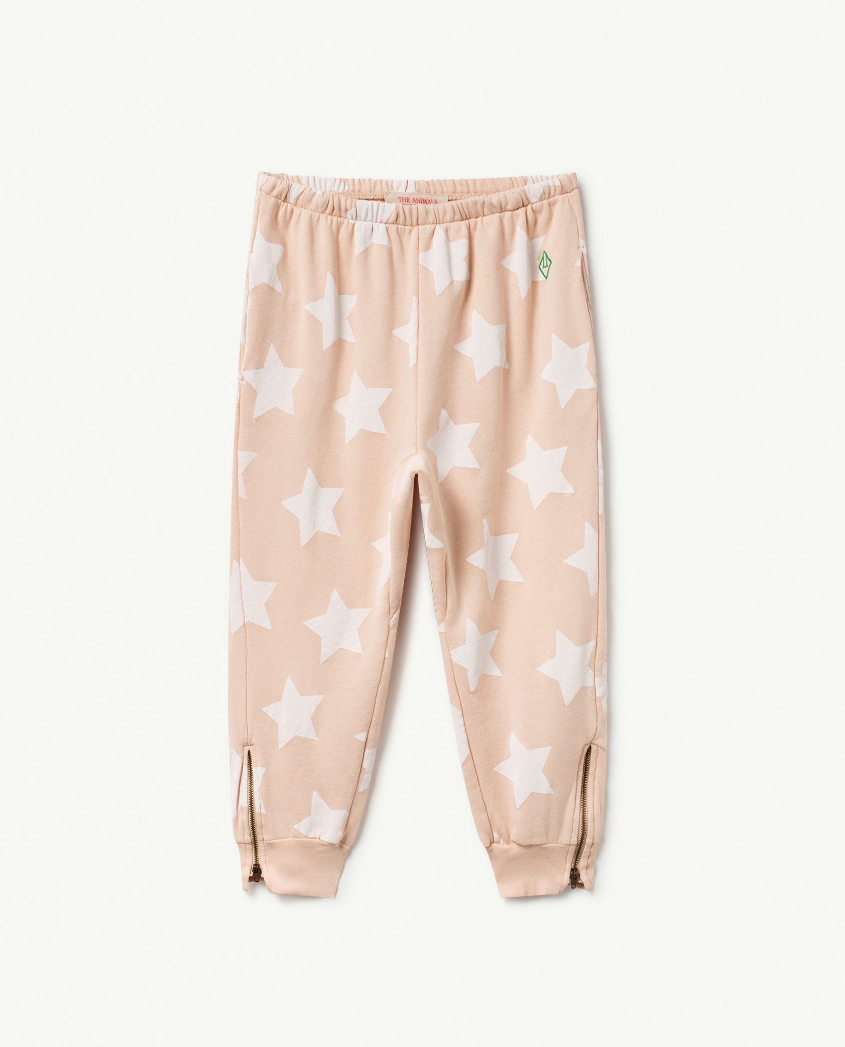 Beige Stars Panther Trousers PRODUCT FRONT