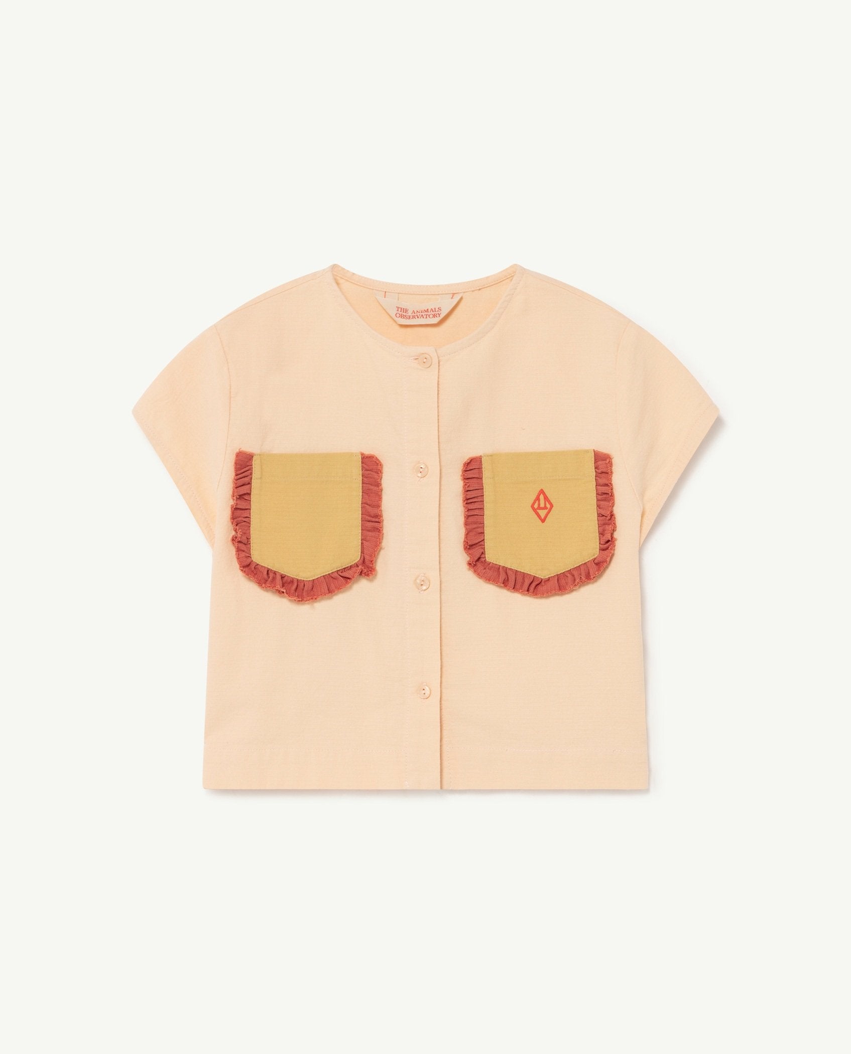 Beige Logo Baboon Shirt PRODUCT FRONT