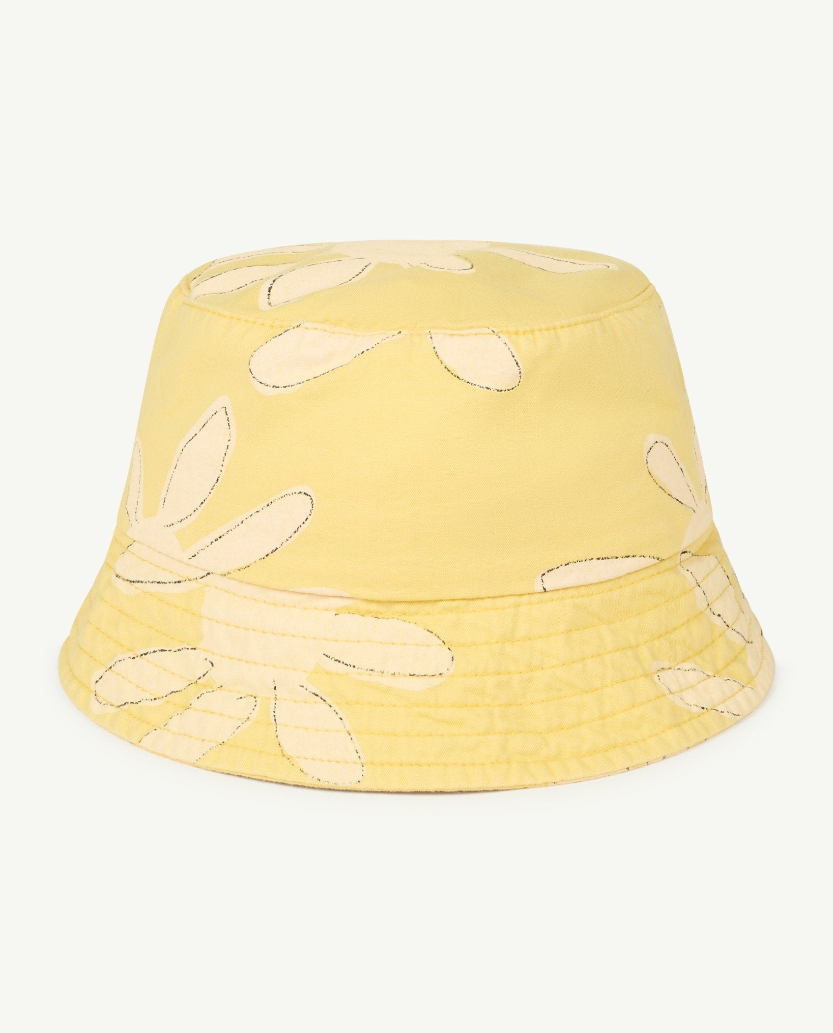 Yellow Flowers Starfish Hat PRODUCT BACK