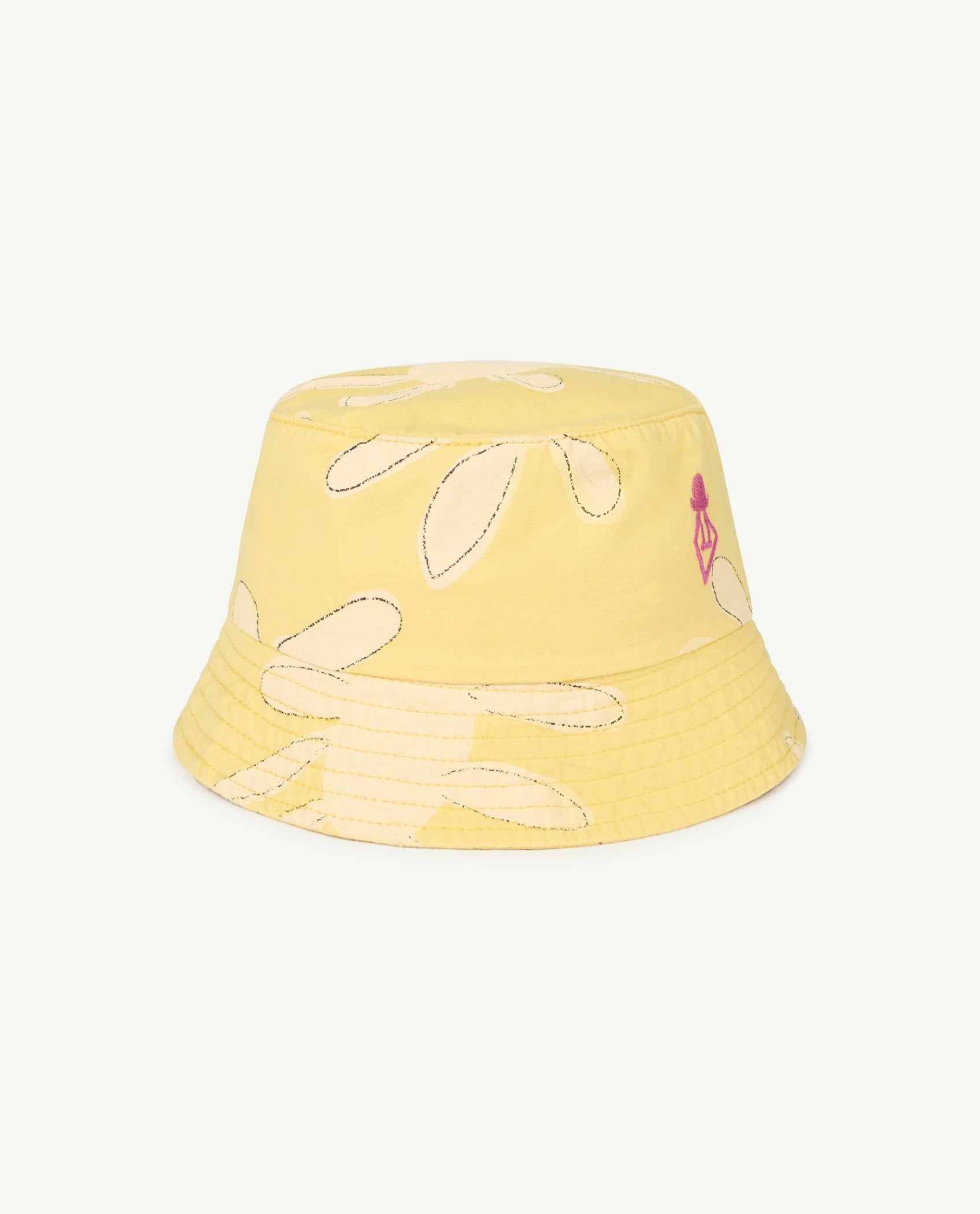 Yellow Flowers Starfish Baby Hat PRODUCT FRONT