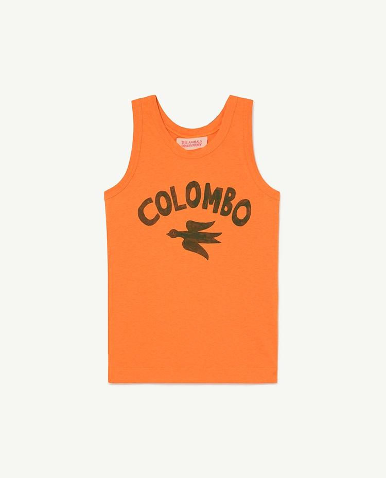 Orange Colombo Frog T-Shirt COVER