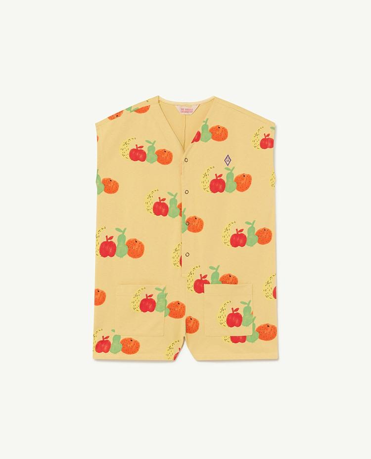 Yellow Fruits Ape Jumpsuit COVER