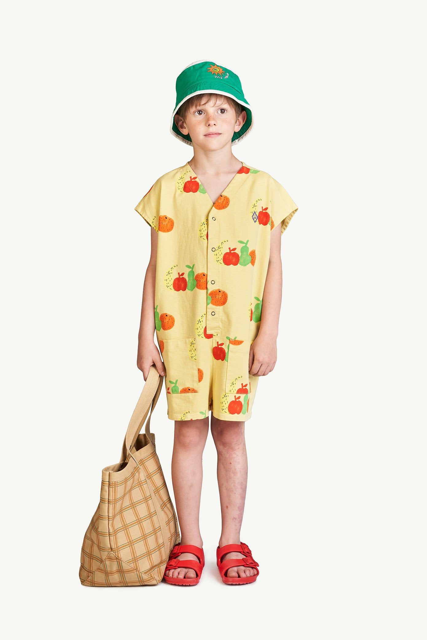 Yellow Fruits Ape Jumpsuit MODEL FRONT