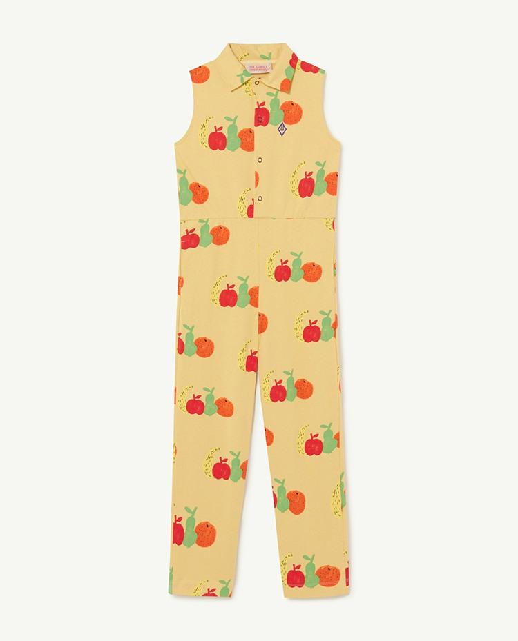 Yellow Fruits Grasshoper Jumpsuit COVER