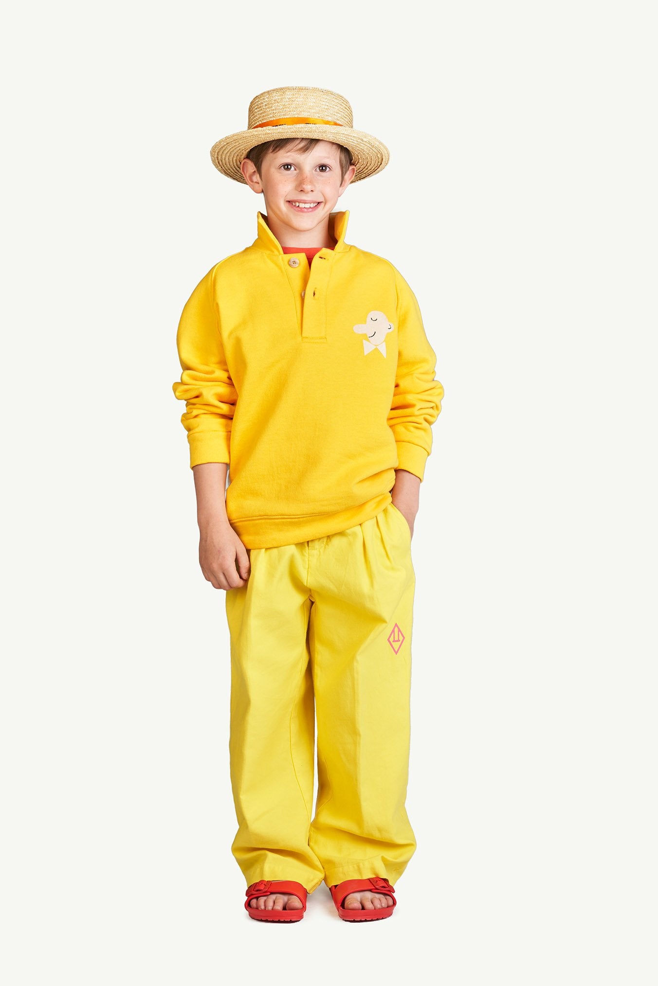 Yellow Colt Pants MODEL FRONT