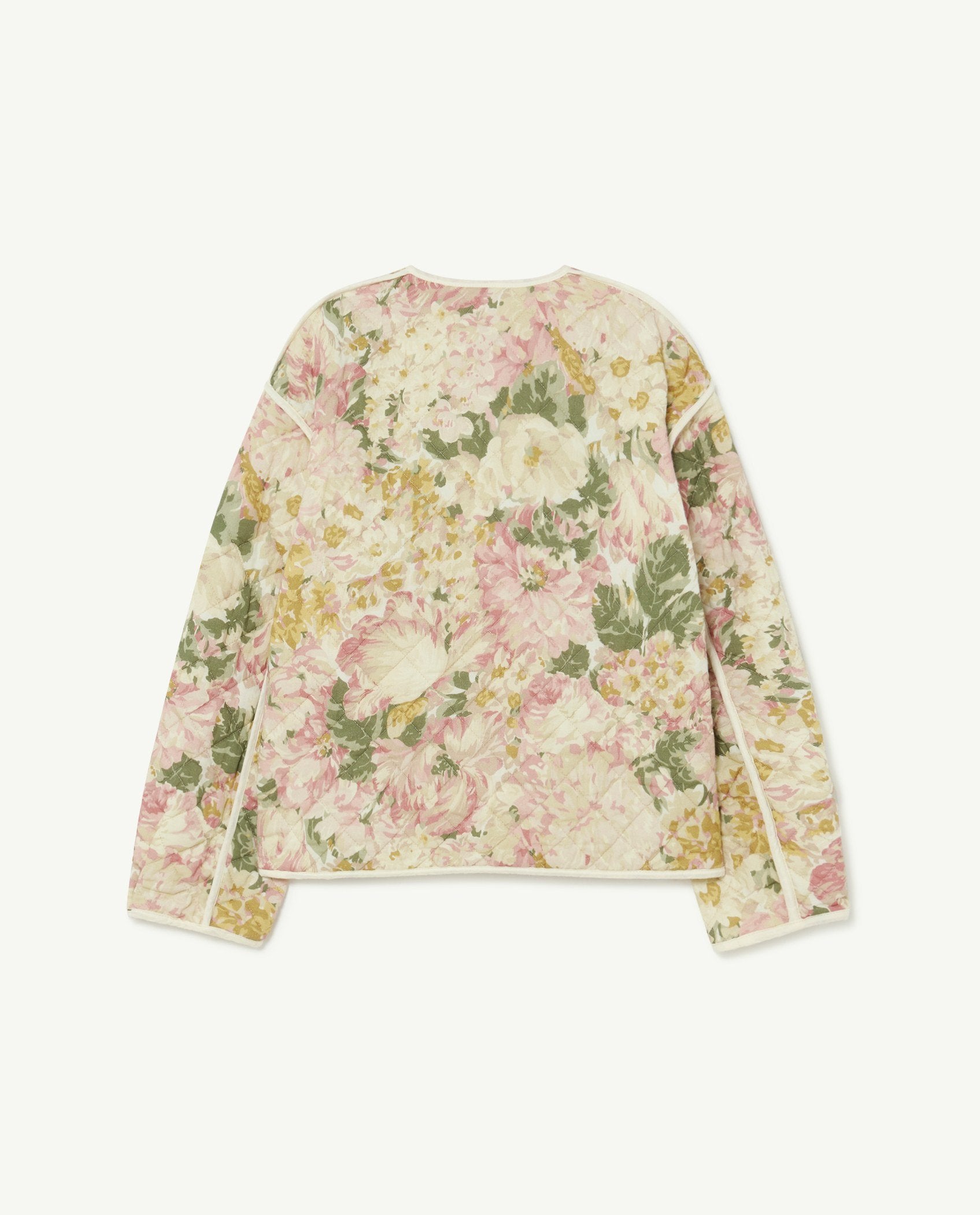 White Flowers Starling Jacket PRODUCT BACK