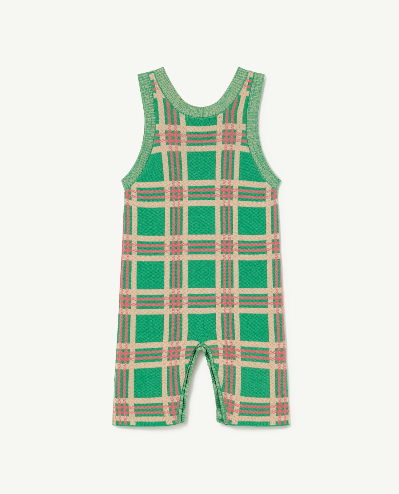 Green Boar Baby Jumpsuit PRODUCT BACK