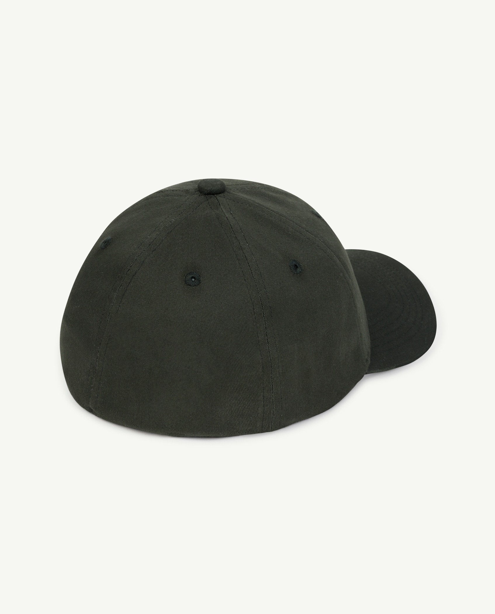 Deep Green Elastic Hamster Cap PRODUCT BACK