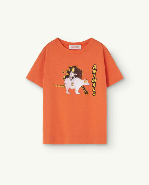 Orange Rooster T-Shirt