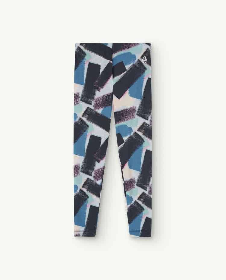 Blue Alligator Leggings COVER