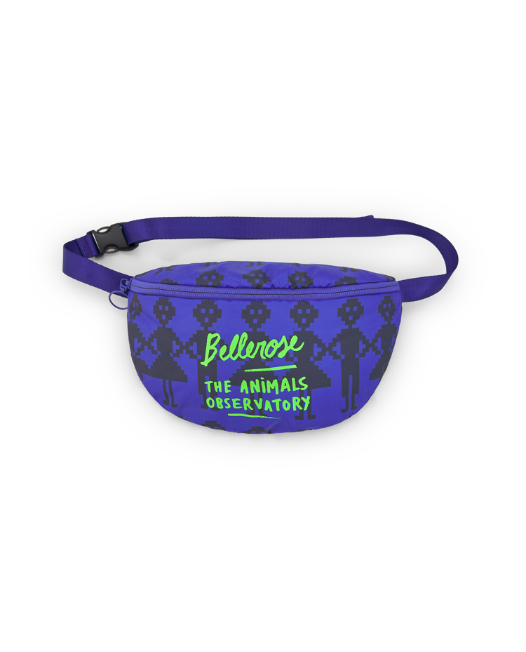 Purple Hoazin Fanny pack