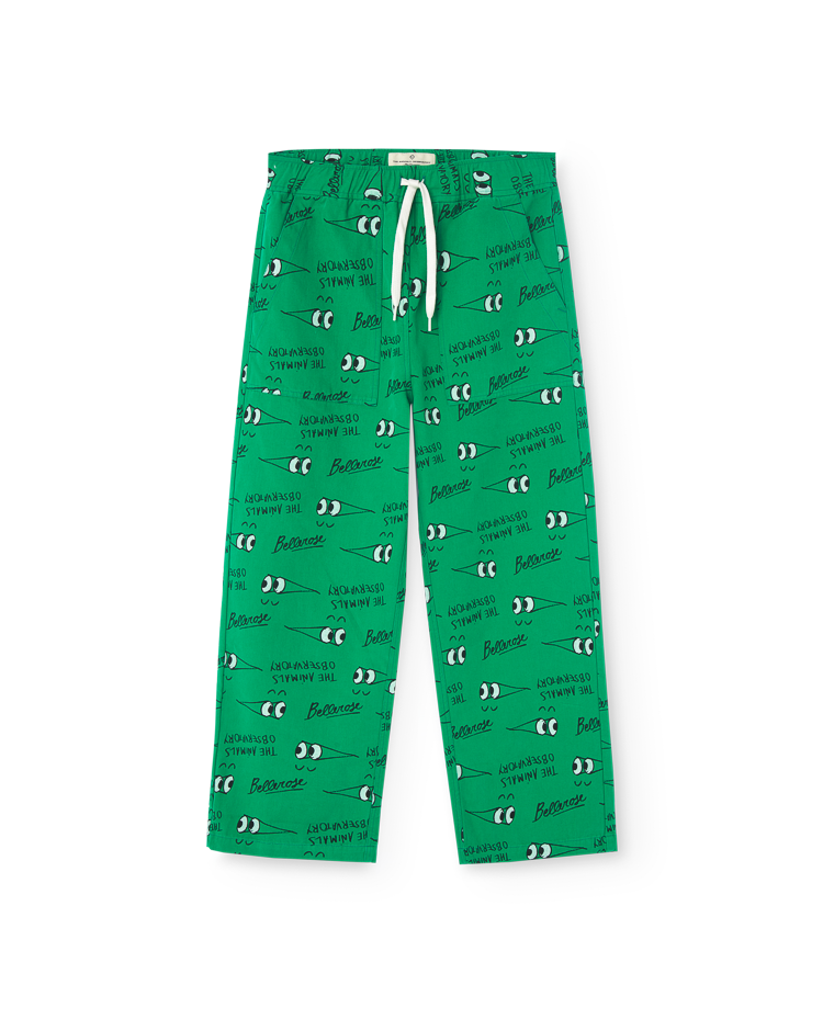 Pantalon pigeon vert