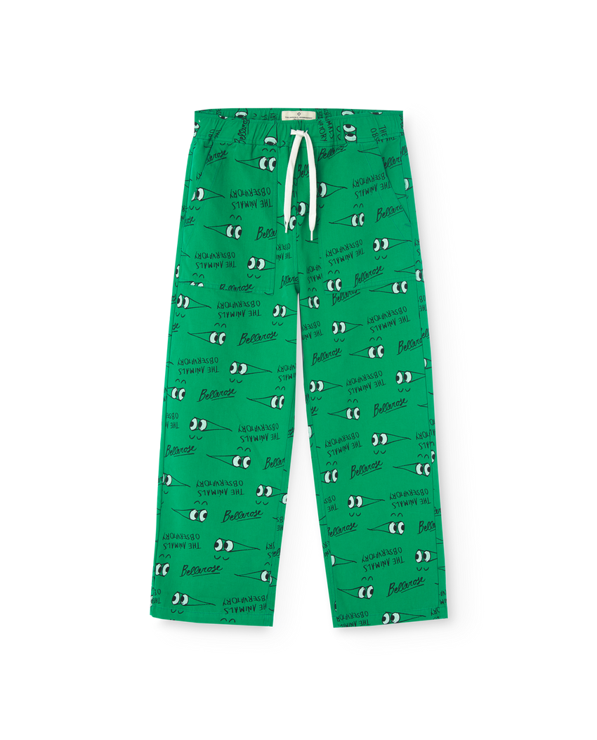 Pantalon pigeon vert