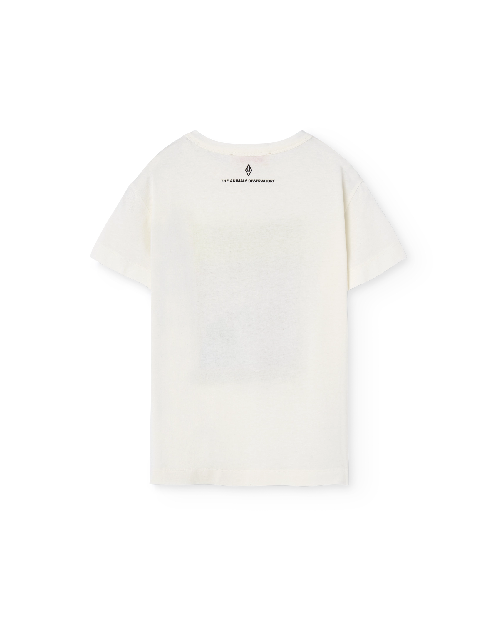 White Magazine Rooster T-Shirt PRODUCT BACK