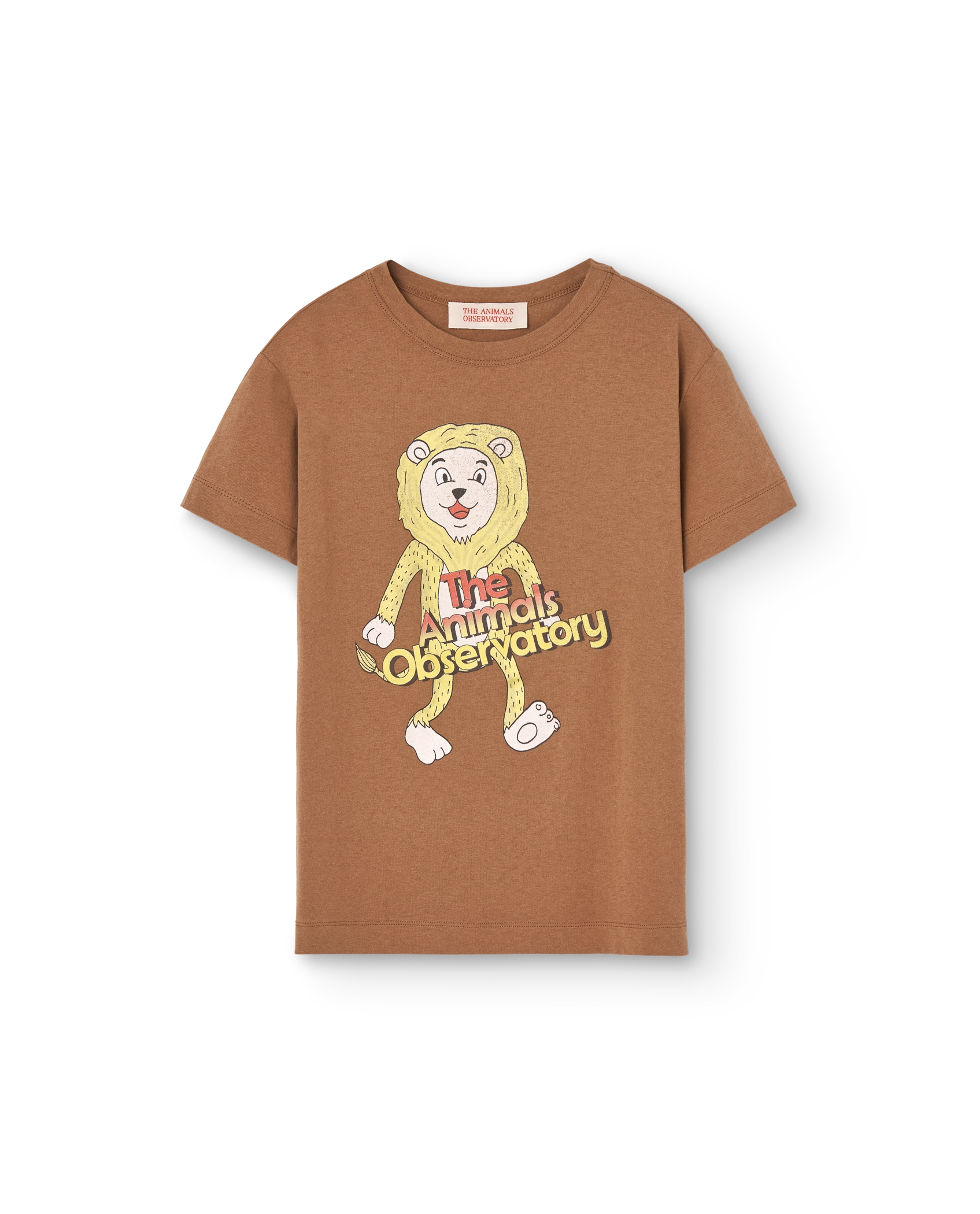 Brown Lion Rooster T-Shirt PRODUCT FRONT