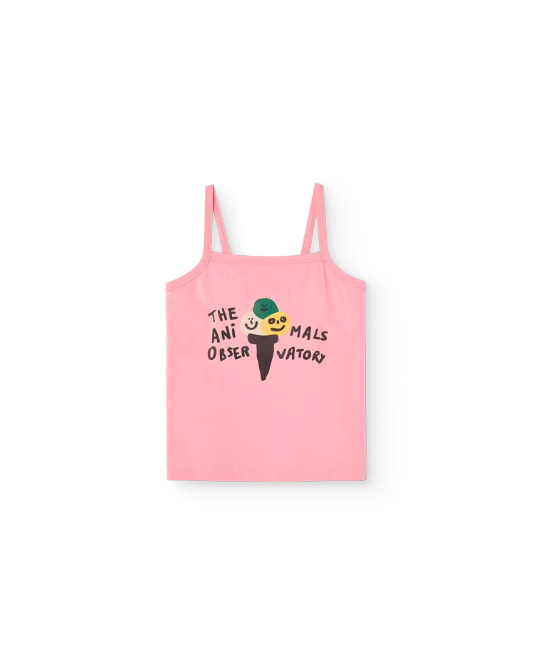 Pink Icecream Tank Top COVER