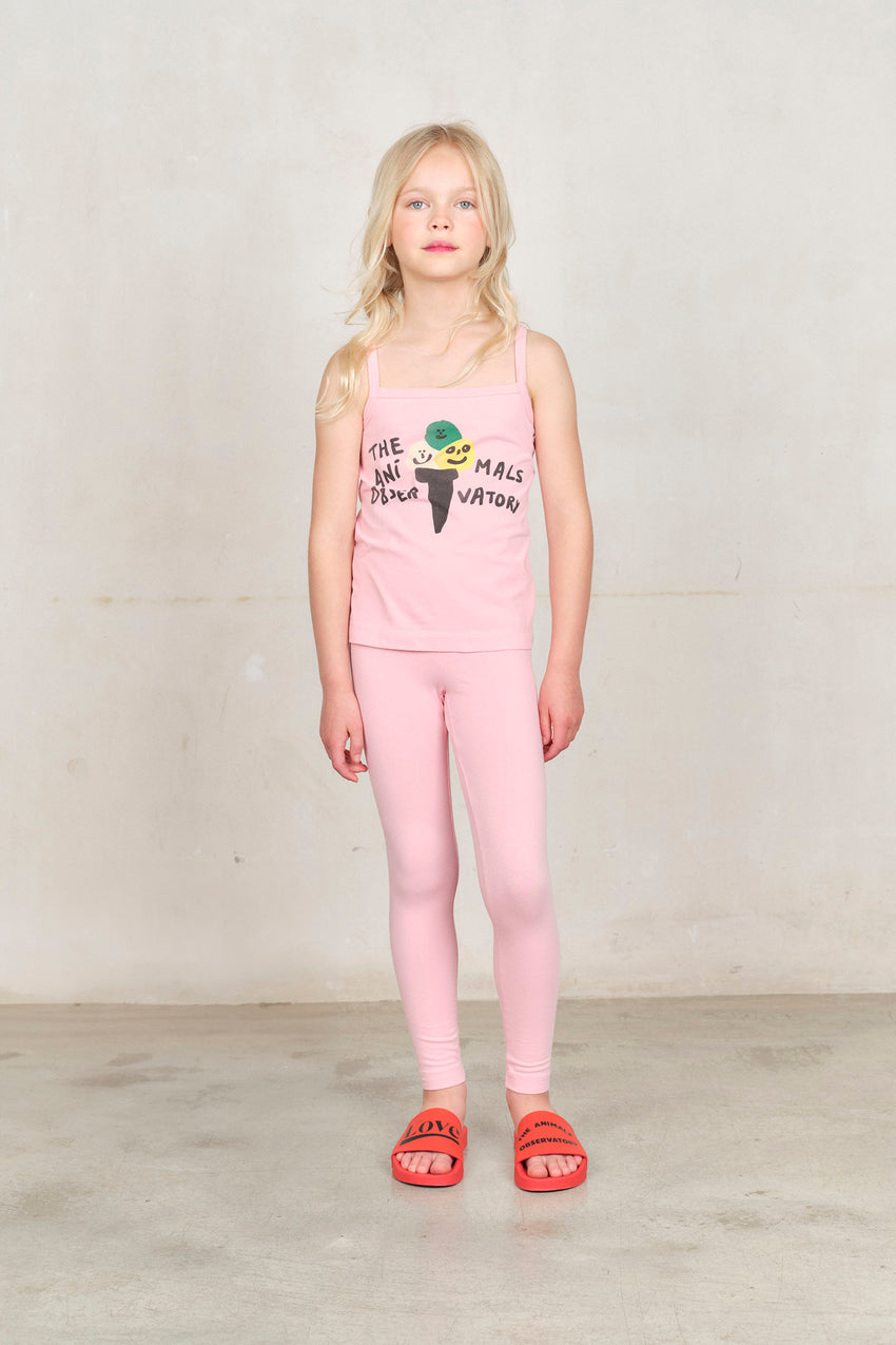 Pink Icecream Tank Top MODEL FRONT