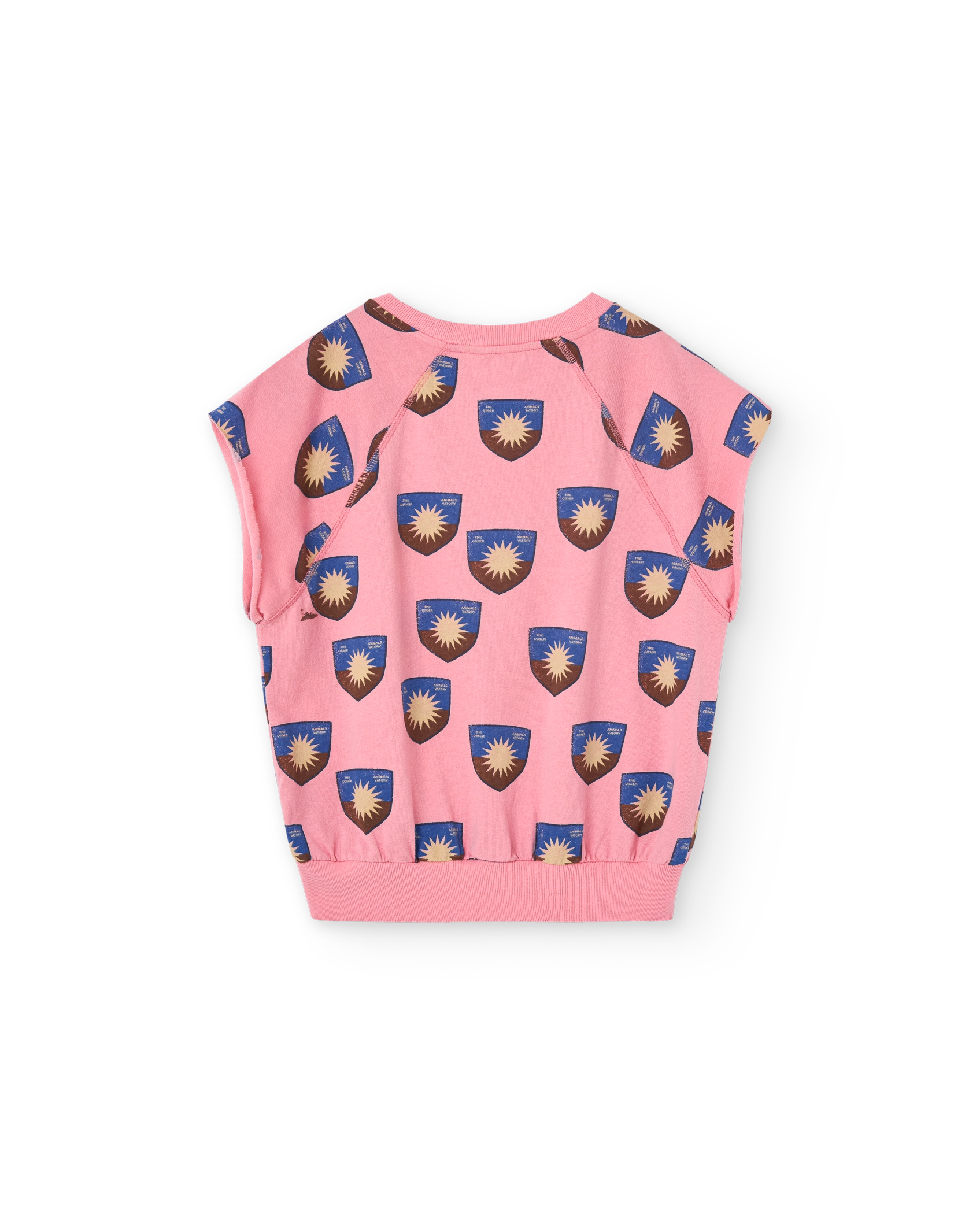 Pink Shield Squab T-Shirt PRODUCT BACK