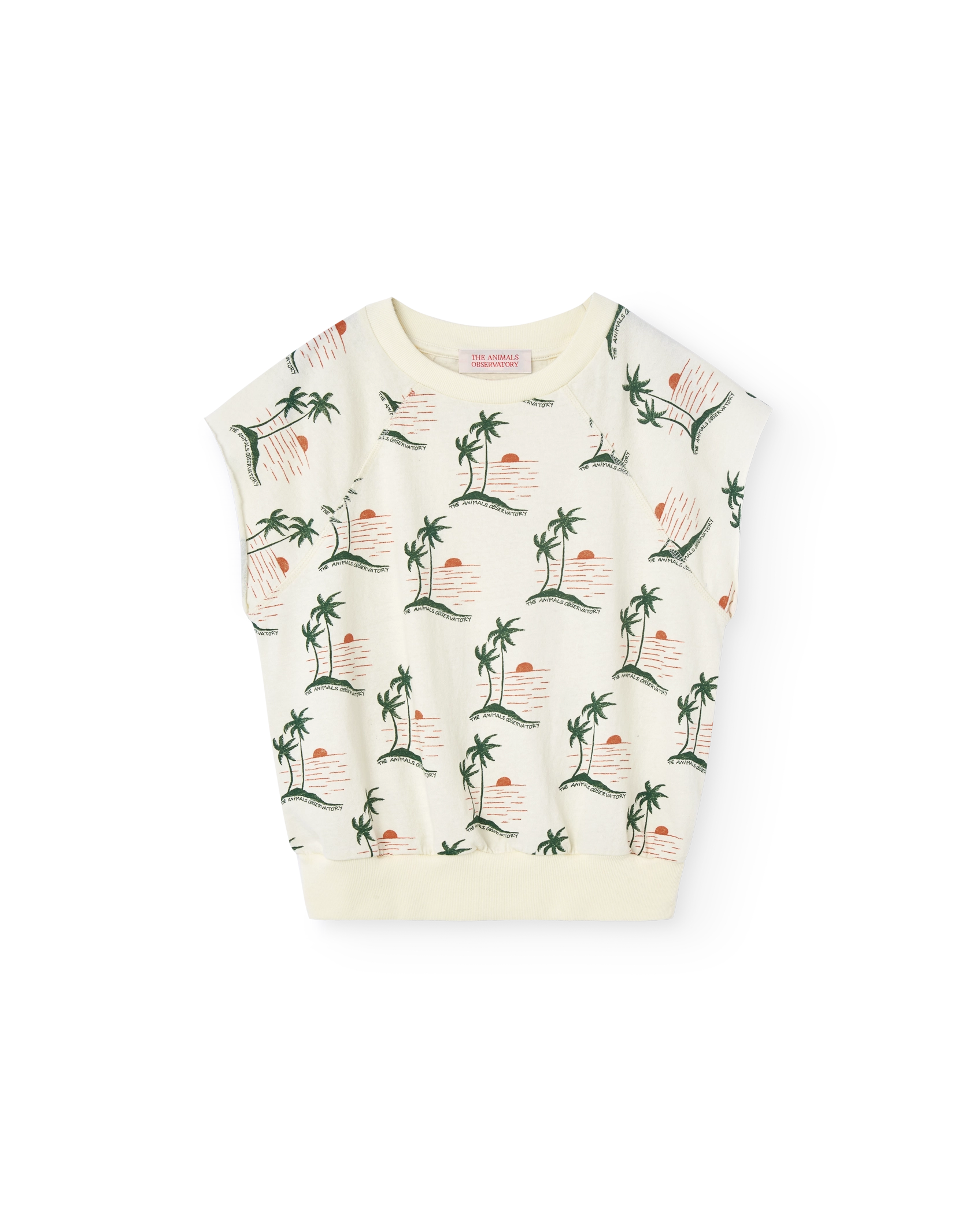 White Sunset Squab T-Shirt PRODUCT FRONT