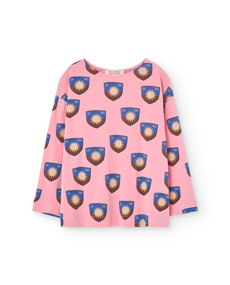 Pink Shield Cricket Long Sleeve T-Shirt COVER