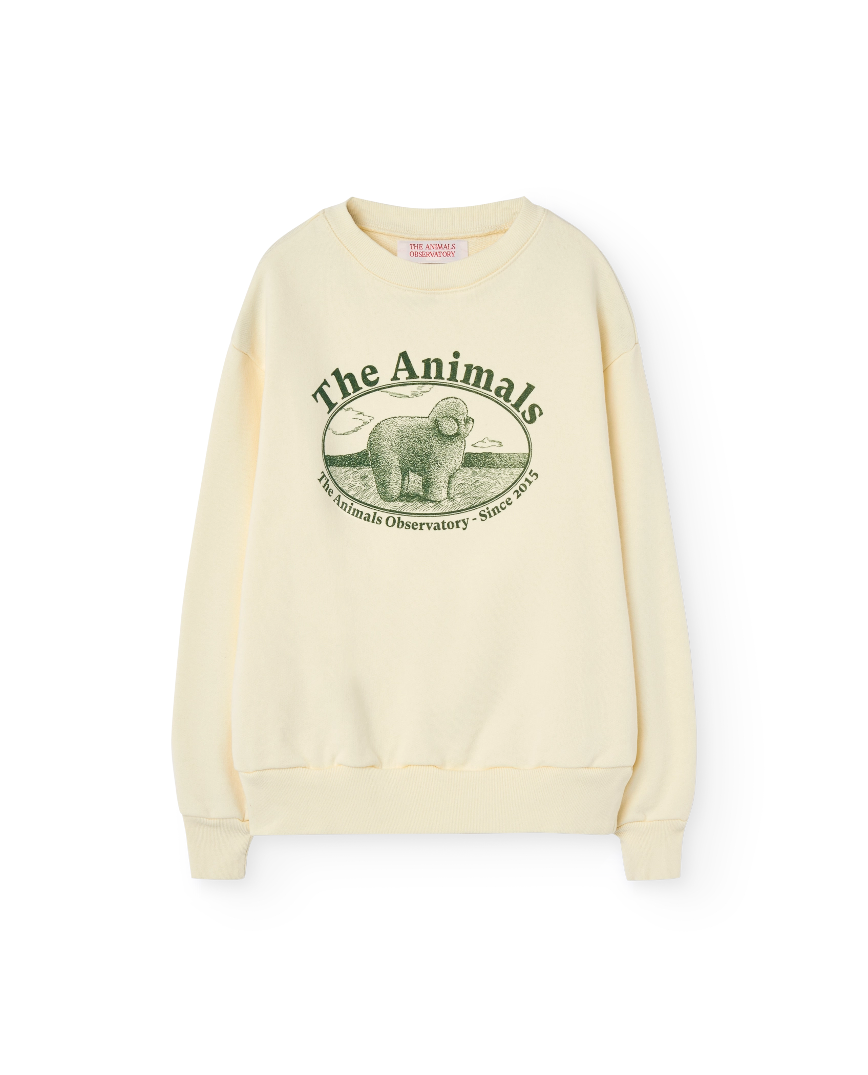 White Poodle Bear Sweatshirt PRODUCT FRONT