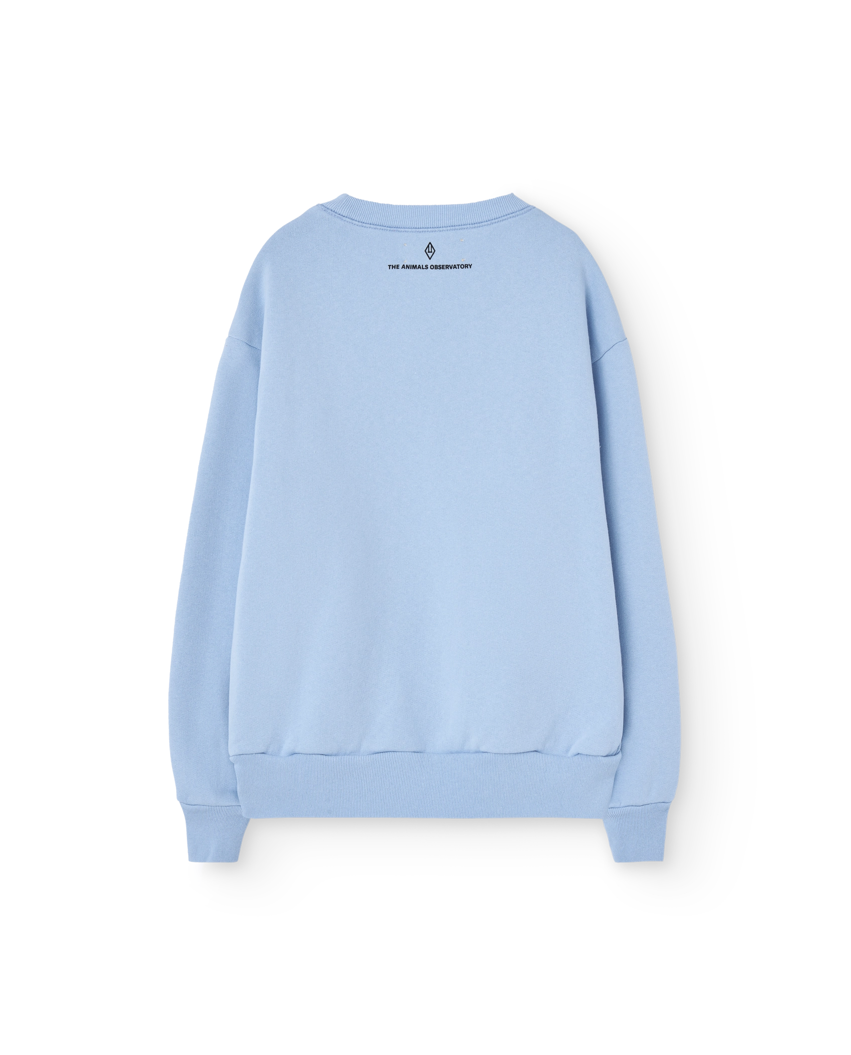 Soft Blue Comic Bear Sweatshirt PRODUCT BACK