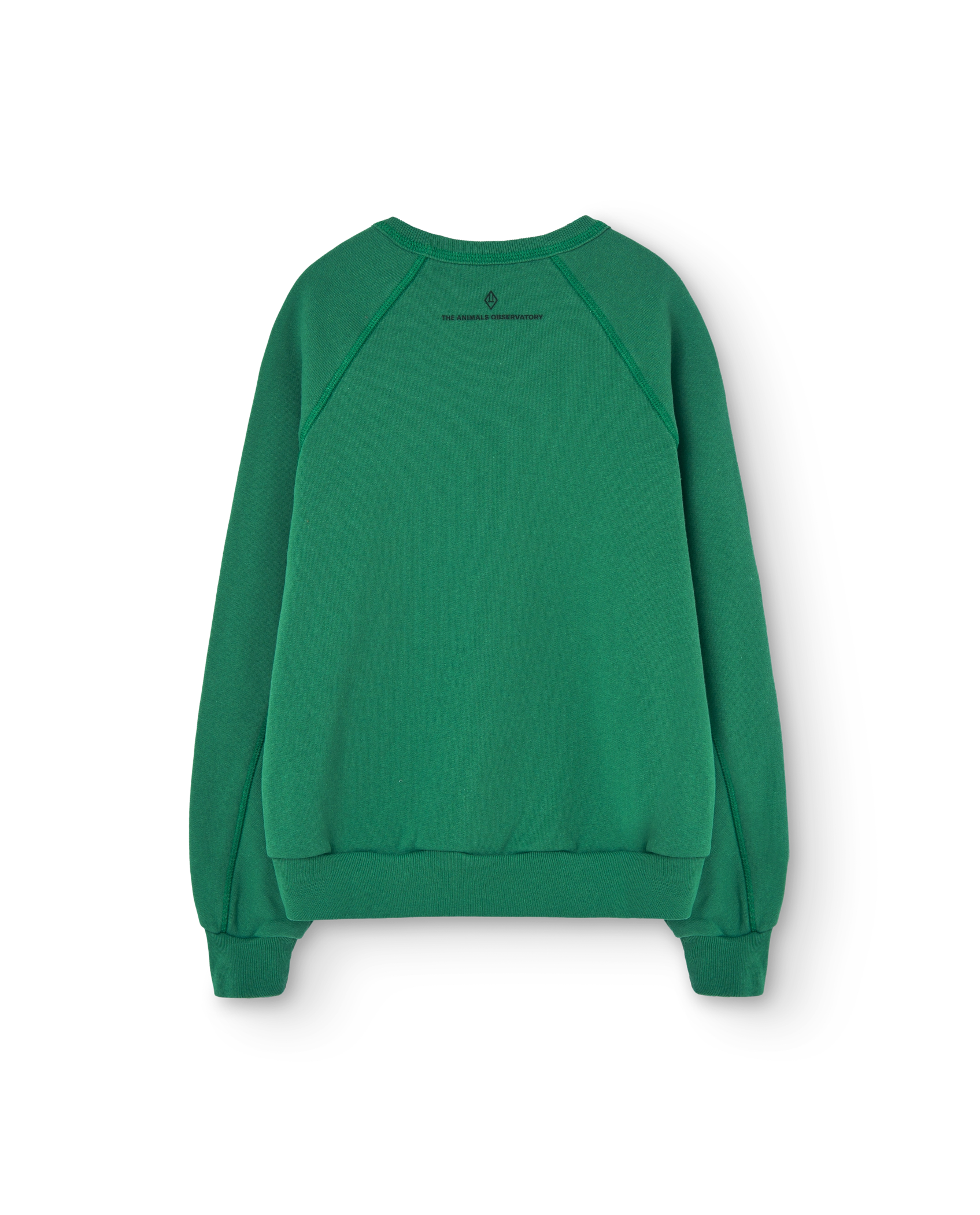 Green Love Shark Sweatshirt PRODUCT BACK