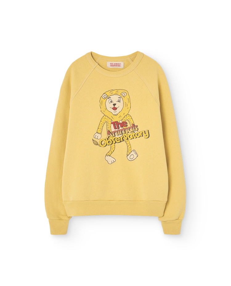 Yellow Lion Shark Sweatshirt COVER