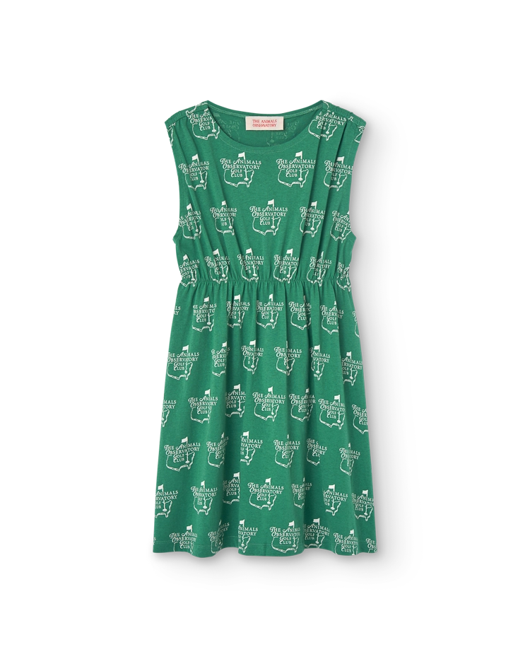 Green Cool Jersey Marten Midi Dress COVER